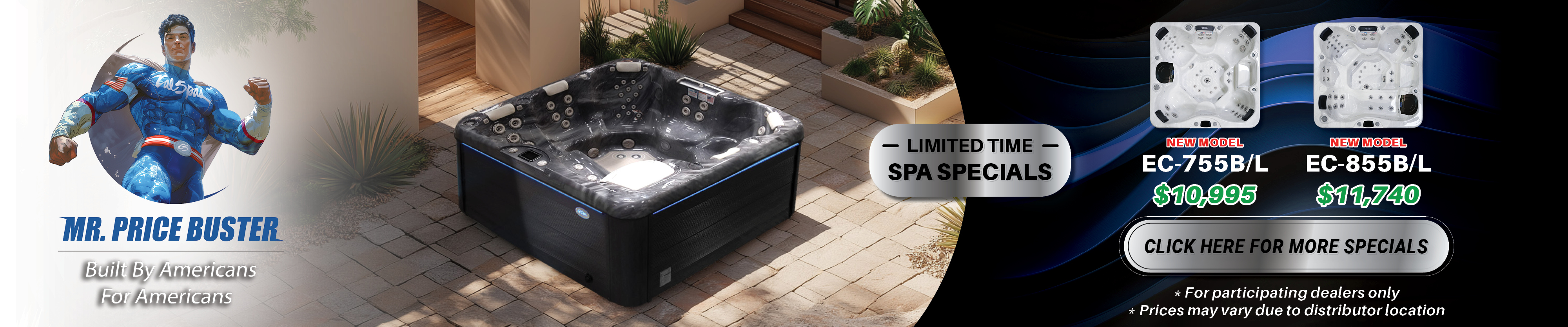Calspas hot tub being used in a family setting - Flagstaff