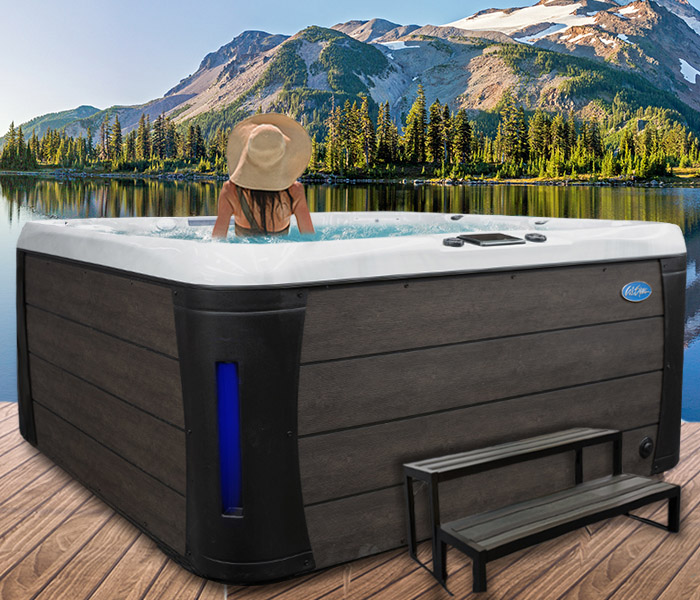 Calspas hot tub being used in a family setting - hot tubs spas for sale Flagstaff